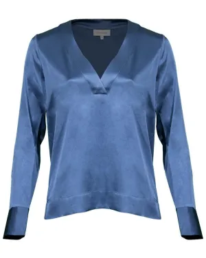 Dea Kudibal Rayna V-Neck Silk Blouse