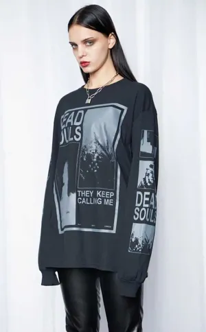 Dead Souls Oversized Long Sleeve Tee