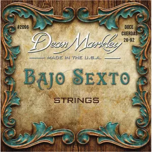 Dean Markley Bajo Sexto Doce Cuerdas 28-92 Guitar Strings