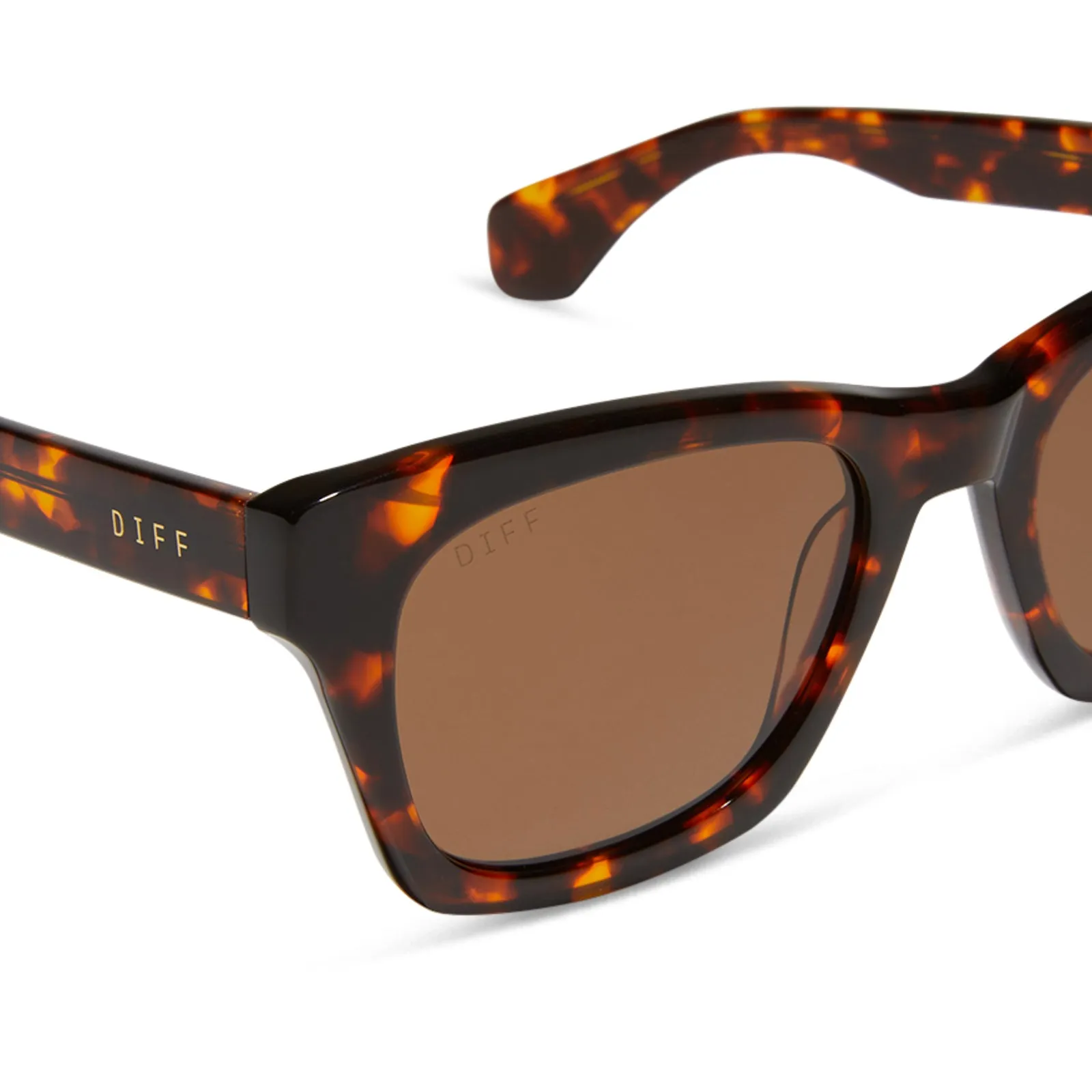 DEAN - RICH TORTOISE   BROWN   POLARIZED SUNGLASSES