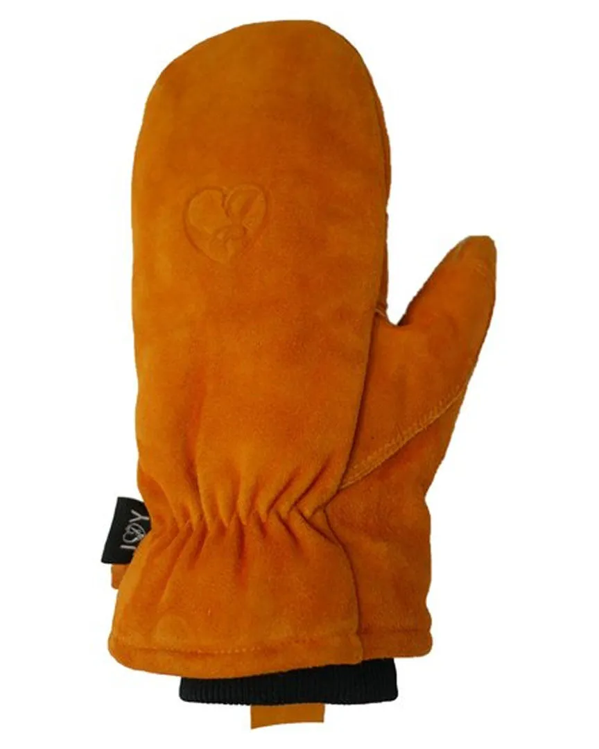 Deaner Suede Mitts - Gold