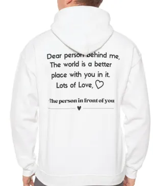 Dear Person Behind Me | Hooded Sweatshirt