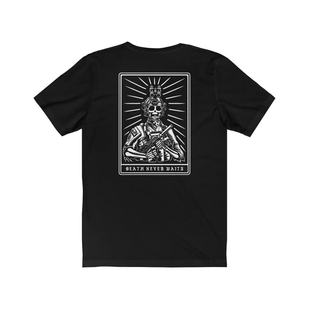 Death never waits tee