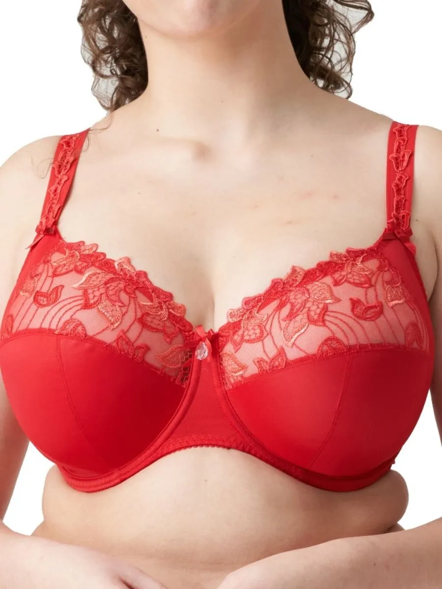 Deauville Fuller Cup (I-K) Bra - Scarlet