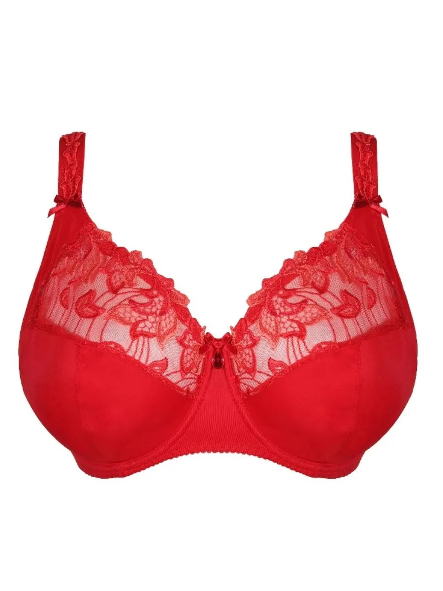 Deauville Fuller Cup (I-K) Bra - Scarlet