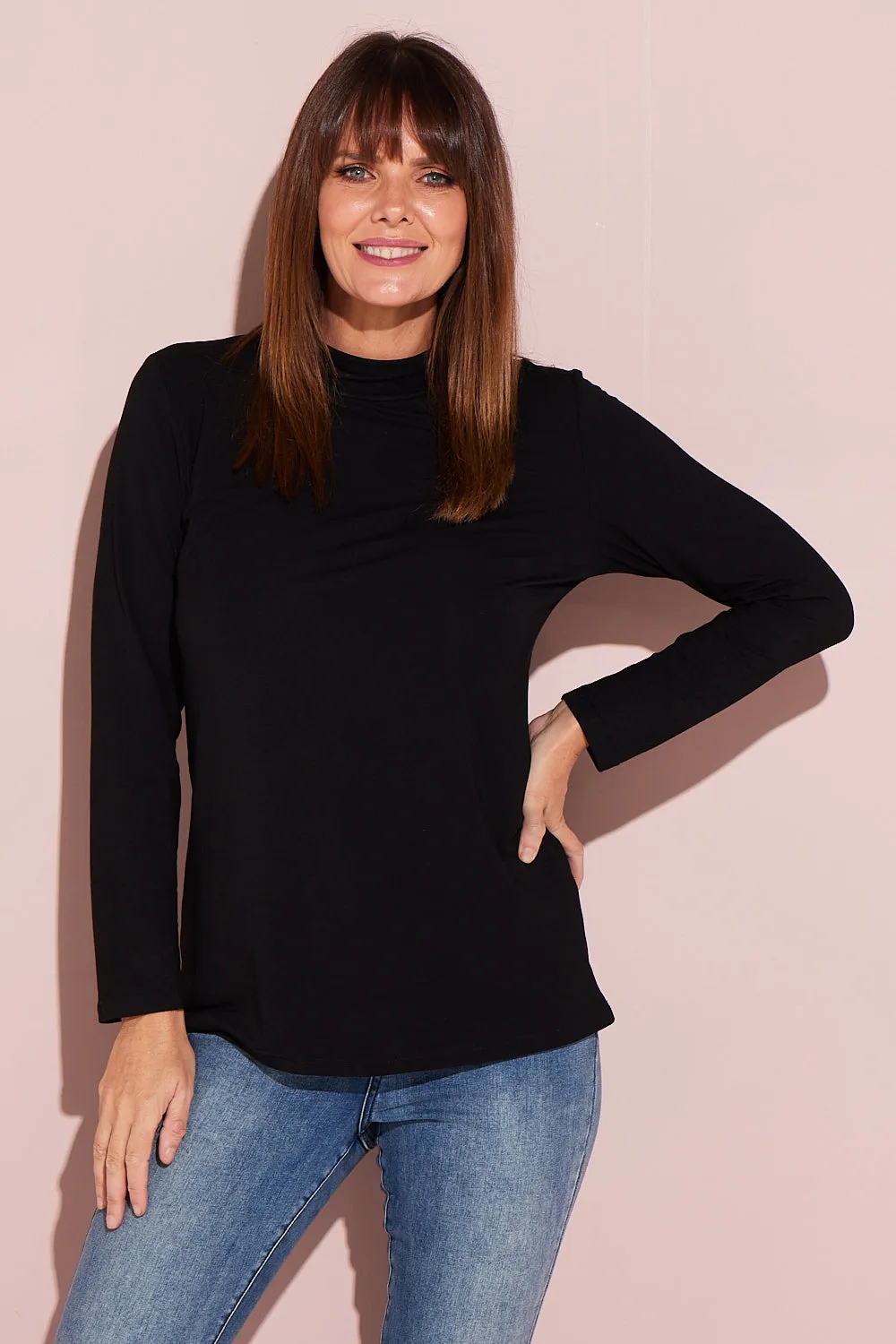 Deb Bamboo Skivvy - Black