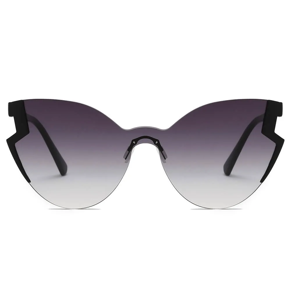 DECATUR | Women Fashion Oversize Cat Eye Sunglasses