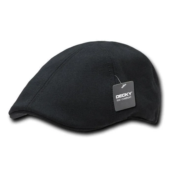 Decky Melton 6 Panel Wool Woven Ivy Sports Comfort Hats Caps