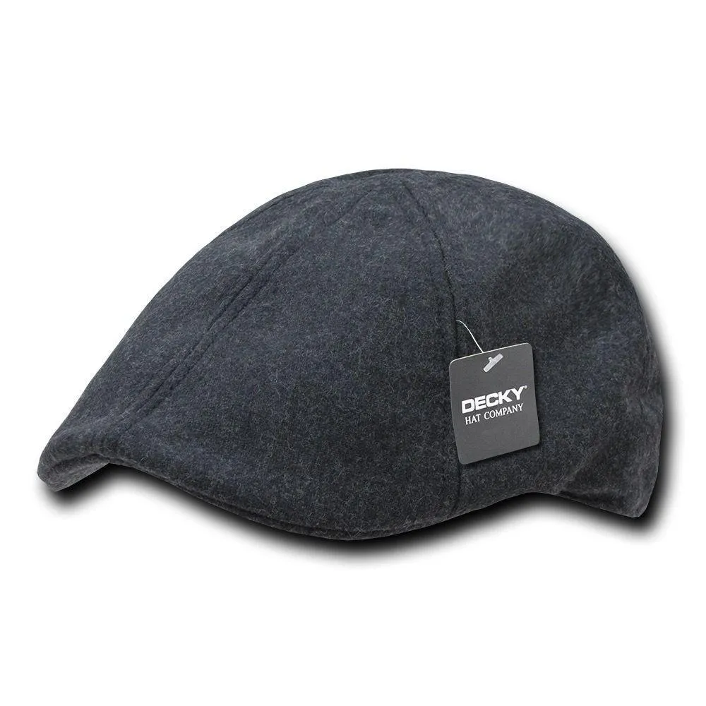 Decky Melton 6 Panel Wool Woven Ivy Sports Comfort Hats Caps