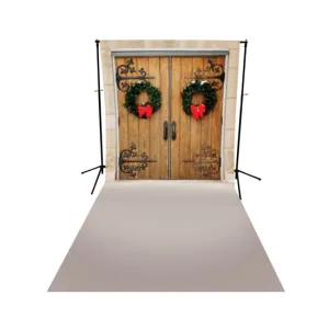 Decorated Doors Floor Extended Printed Backdrop