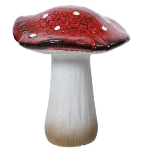 Decoris 12cm Red Mushroom Ornament