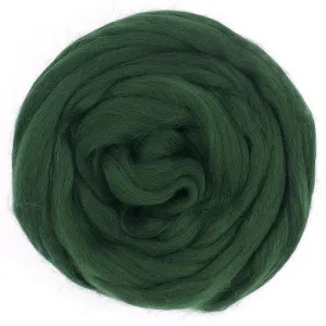 Deep Forest - Merino Wool Top Roving - 50 gram (1.75 oz) Ball - Color 628