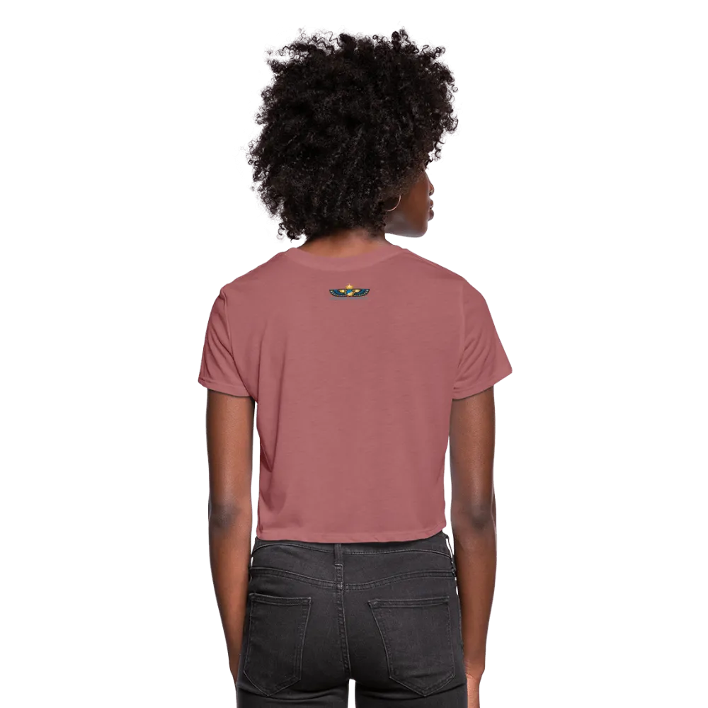 Defend Black Womanhood Women's Crop Top (Style 2)