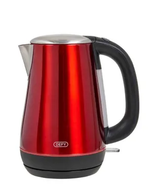 Defy 1.7L Metallic Kettle - Red