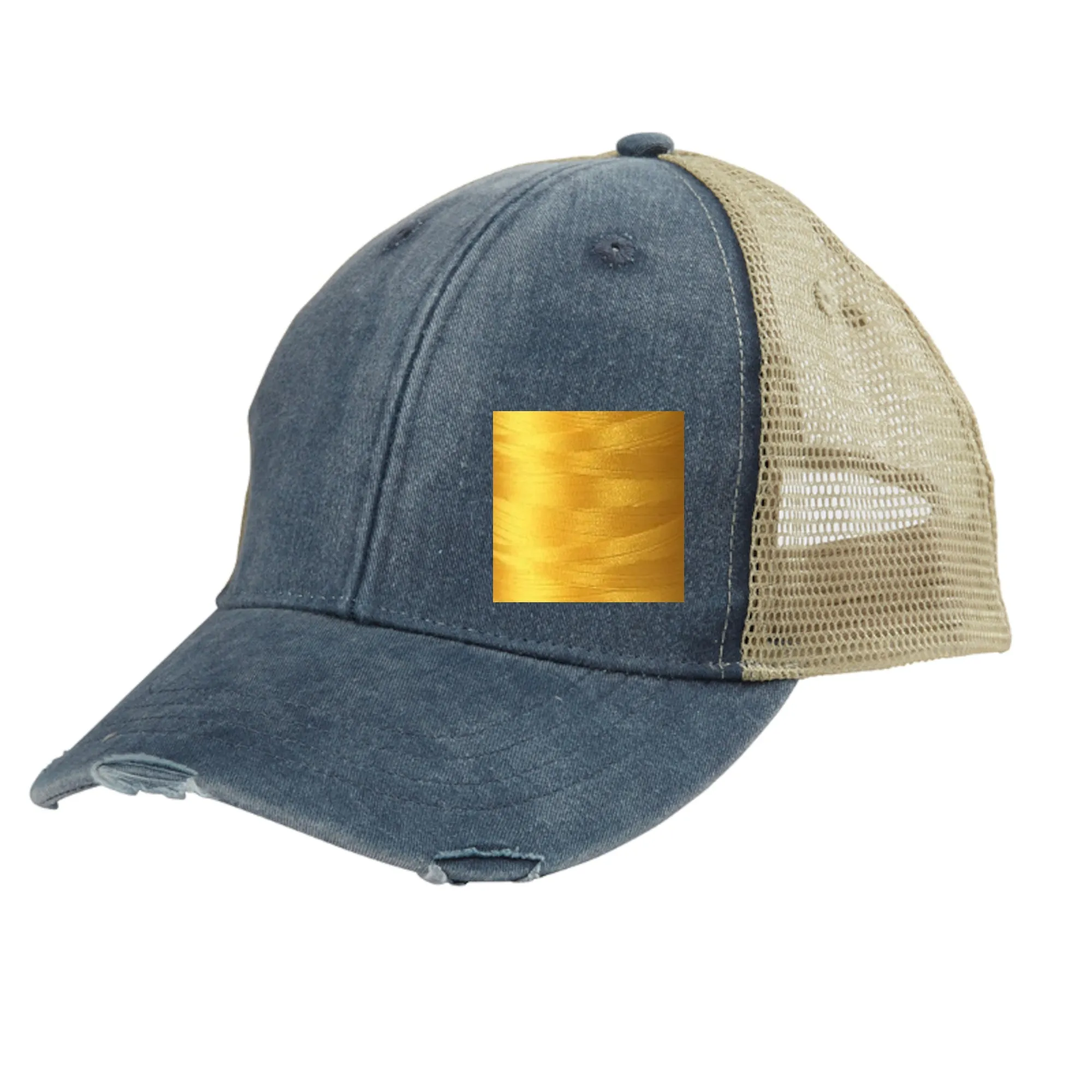 Delaware  Hat | Distressed Snapback Trucker | state cap | many color choices