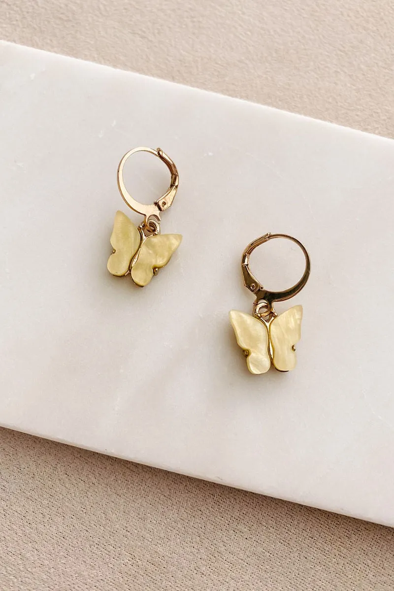 Delicate Butterfly Earrings