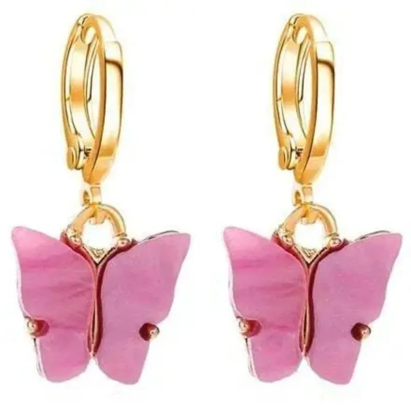 Delicate Butterfly Earrings