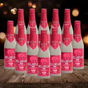 Delirium Red Belgian Strong Ale 330ml Bottles - 8.5% ABV (12 Pack)