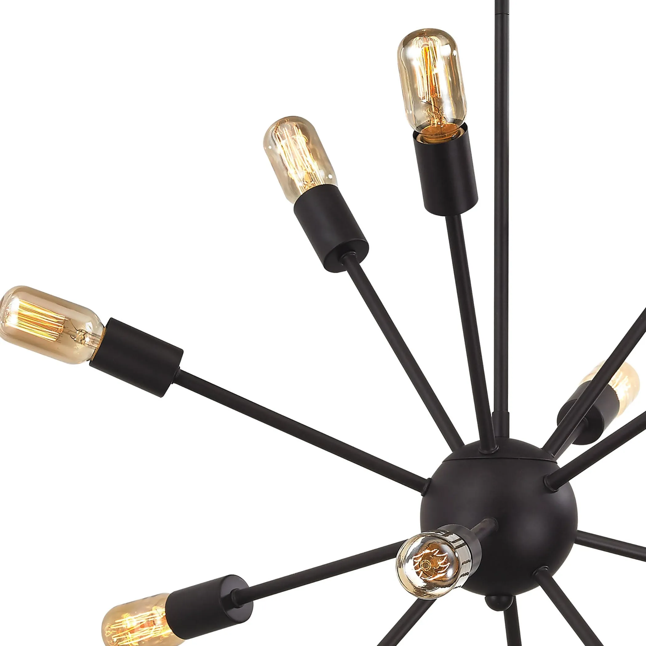 Delphine 27" 12 Light Chandelier in Oil Rubbed Bronze