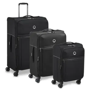 Delsey BROCHANT 2.0 Softsided Luggage Sets - Black