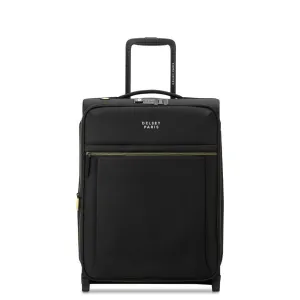 Delsey BROCHANT 3.0 55cm - 1.9kg Cabin Softsided Luggage - Black