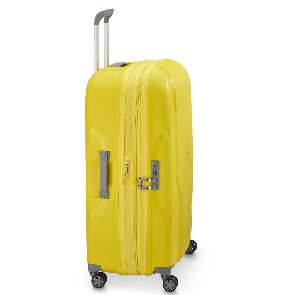 Delsey Clavel 76cm Medium Hardsided Spinner Luggage - Yellow