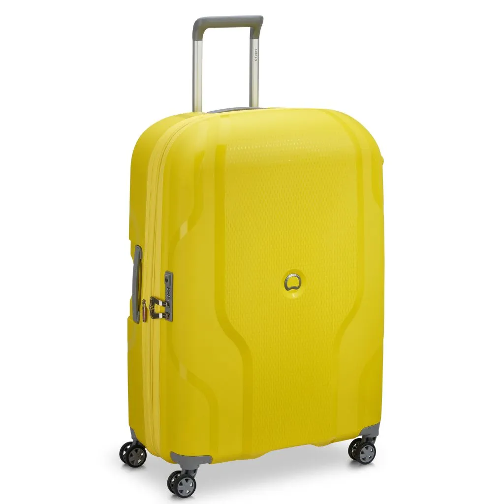 Delsey Clavel 76cm Medium Hardsided Spinner Luggage - Yellow