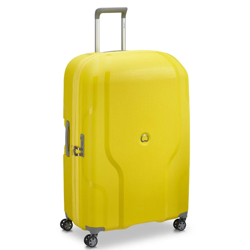 Delsey Clavel 83cm Large Hardsided Spinner Luggage - Yellow