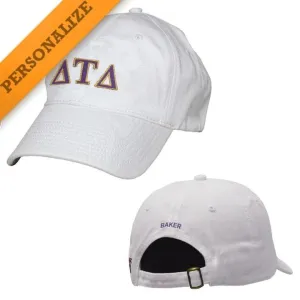 Delt Personalized White Hat