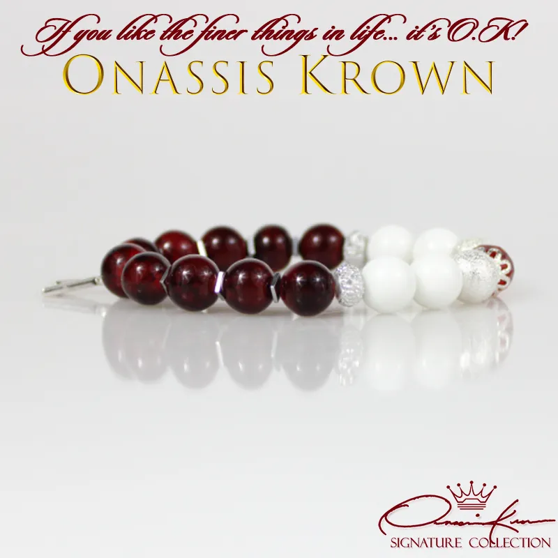 Delta Greek Letter Bead Bracelet