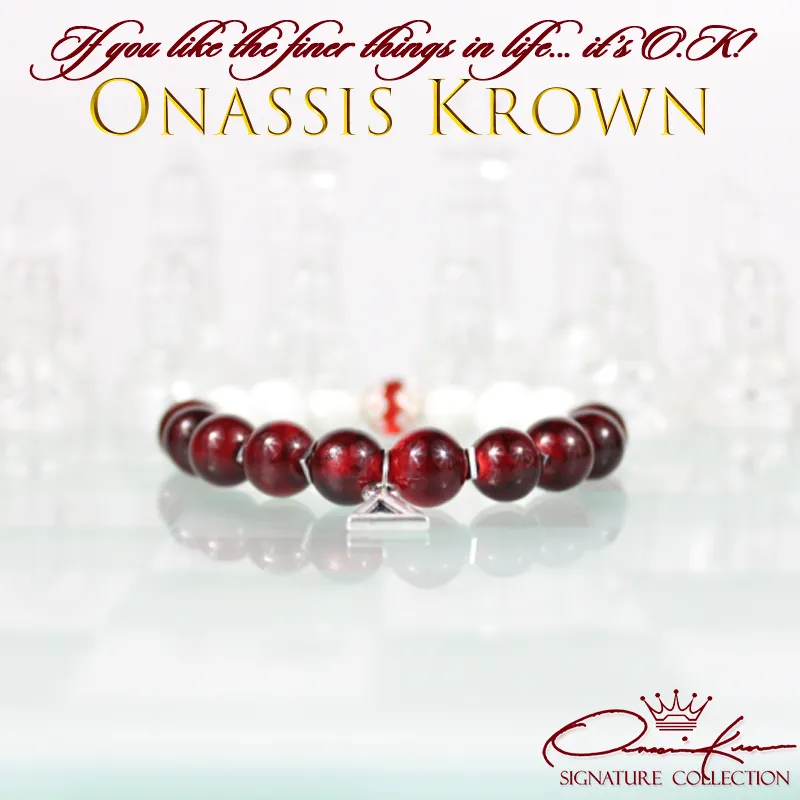 Delta Greek Letter Bead Bracelet