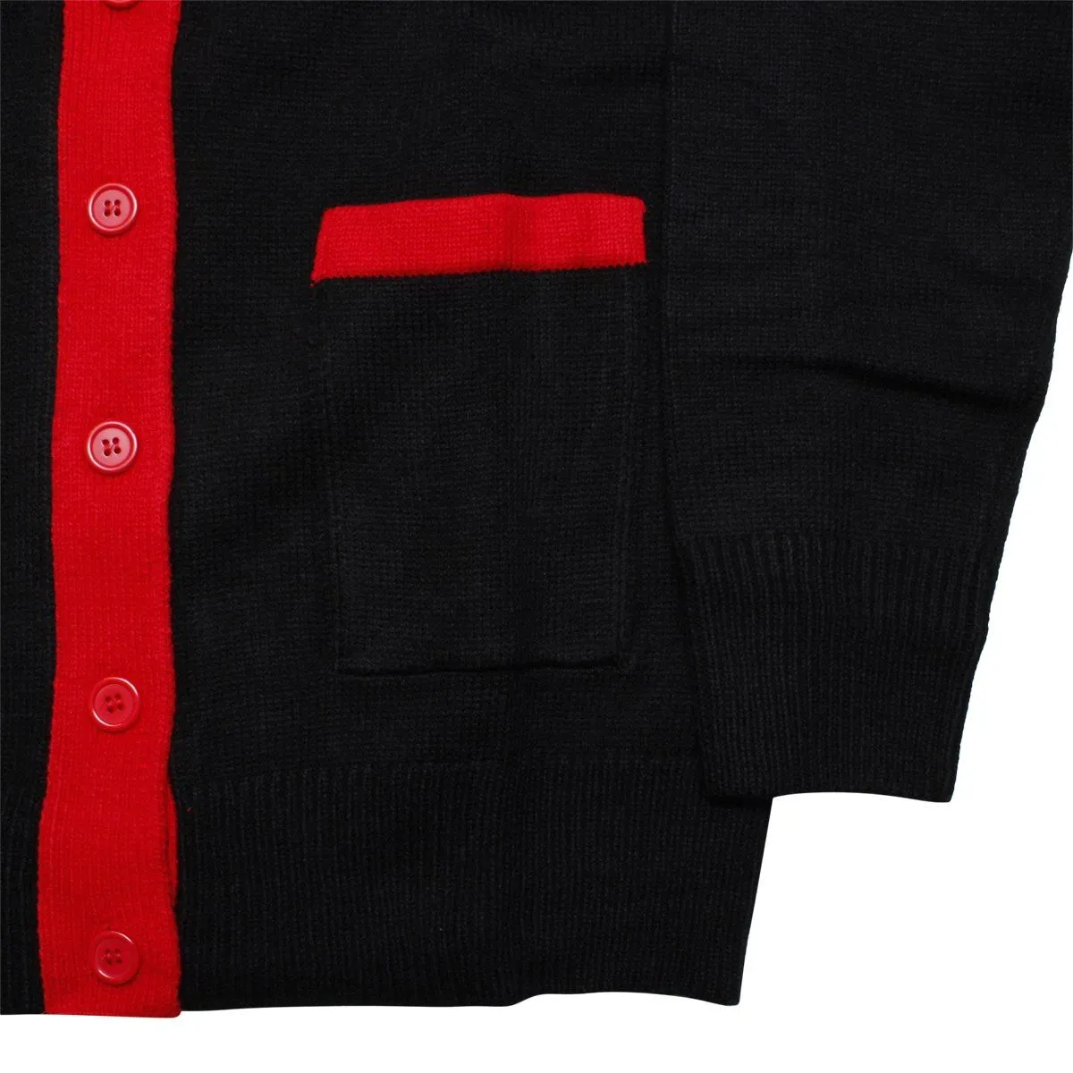 Delta Sigma Theta Cardigan DST Sorority Med Black Letterman Sweater Cardigan