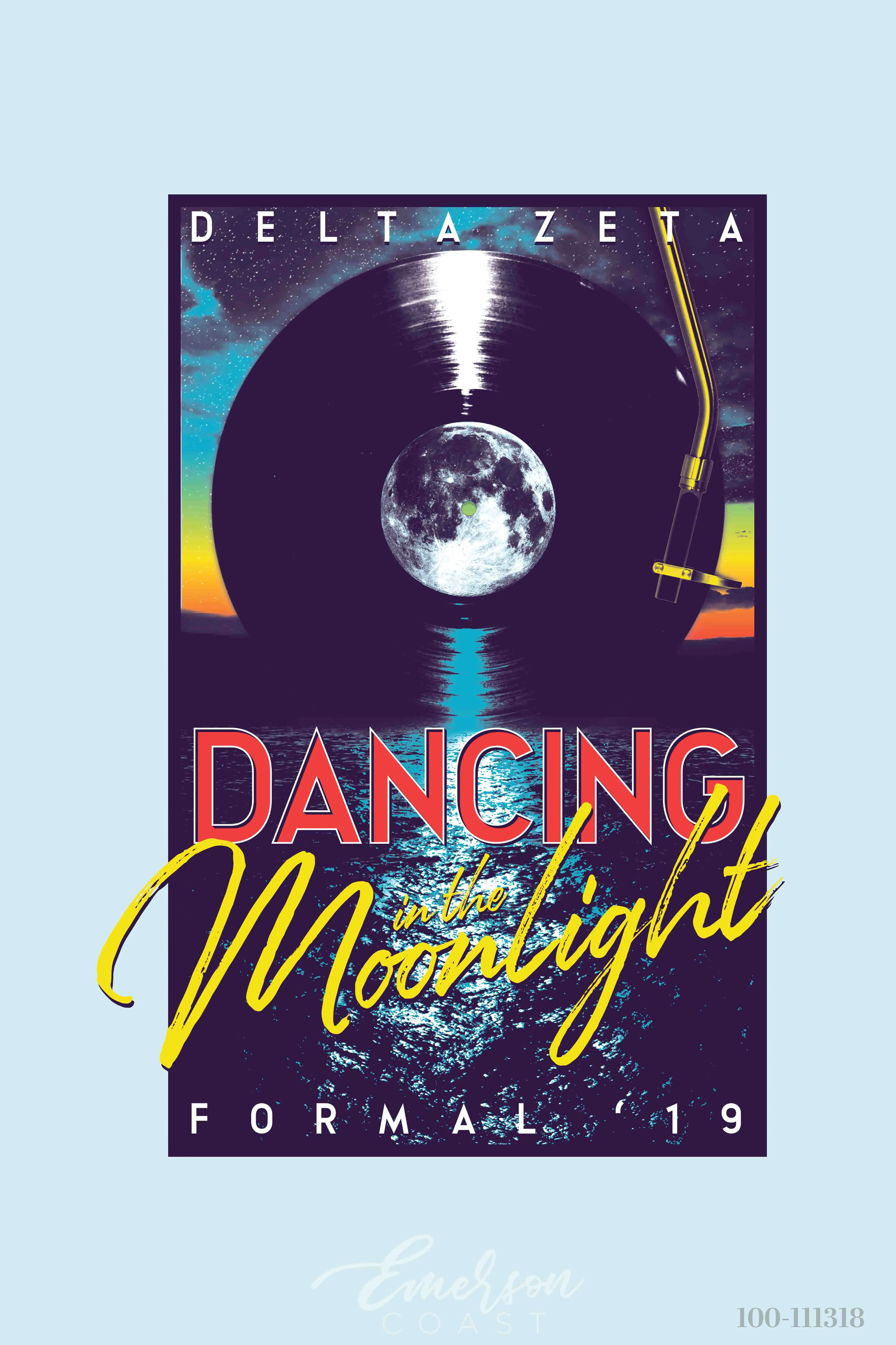 Delta Zeta Moonlight Formal T-shirt