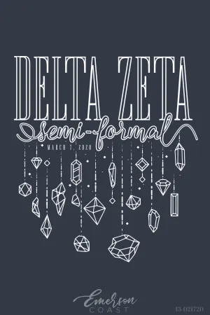 Delta Zeta Purdue University Spring Formal T-shirt