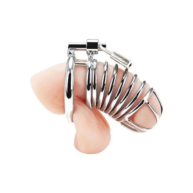 Deluxe Chastity Cage Silver