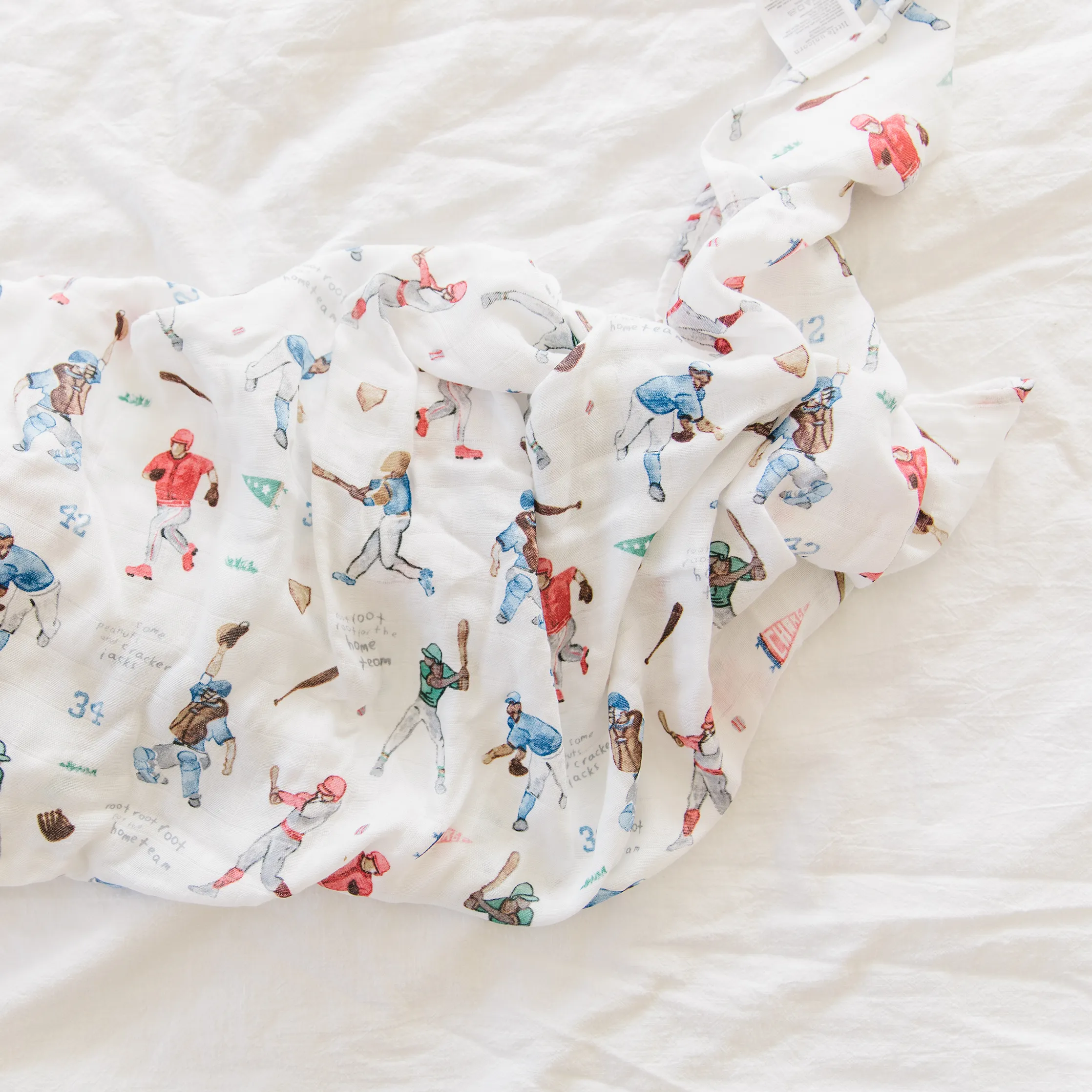 Deluxe Muslin Swaddle Blanket - Home Run