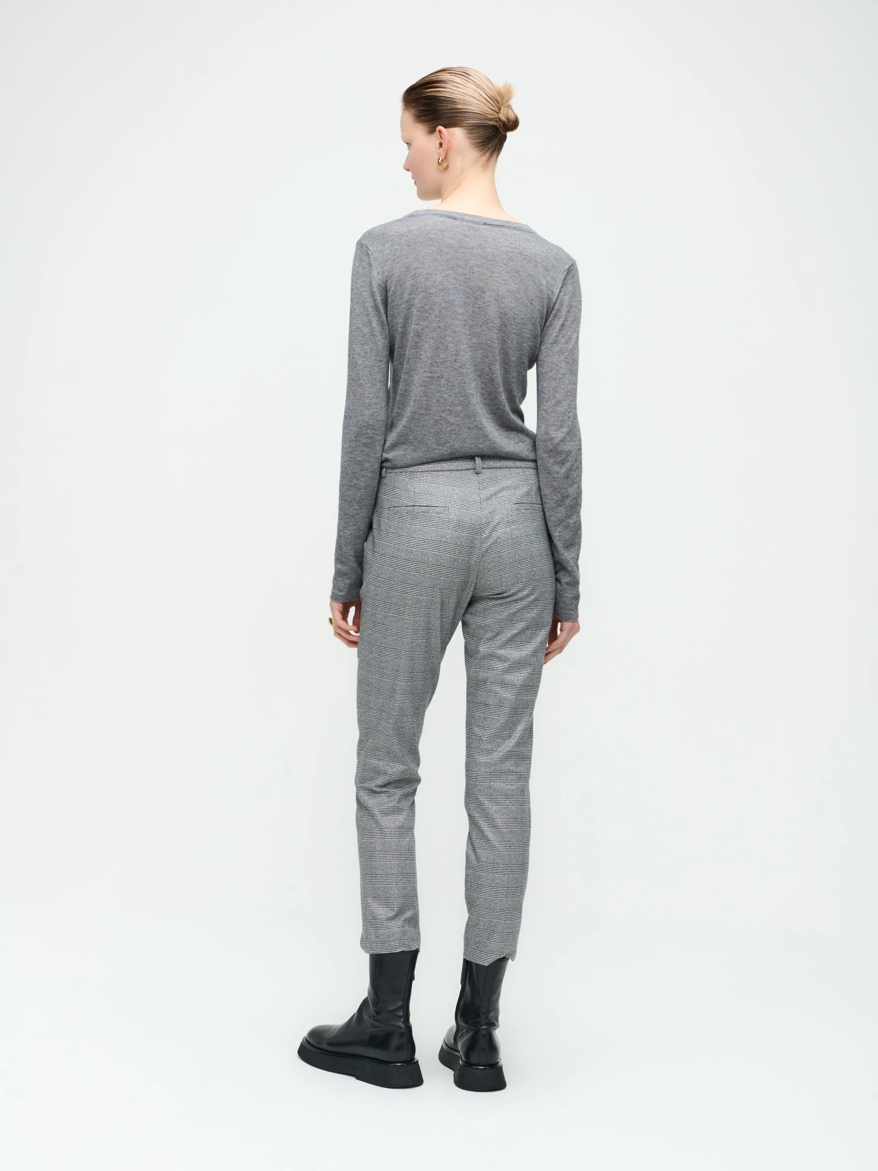 Dendy Pants | Silver Shiny