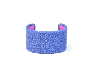 Denim & Orchid Chunk Cuff