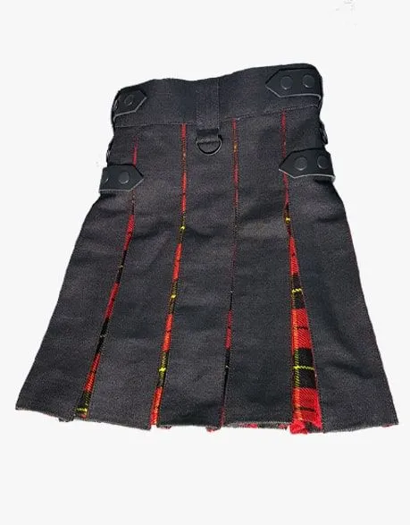 DENIM HYBRID BABY KILT