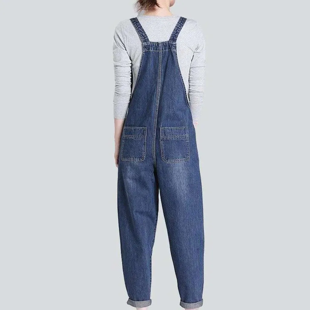 Denim overall for women