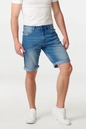 Denim Shorts - Blue