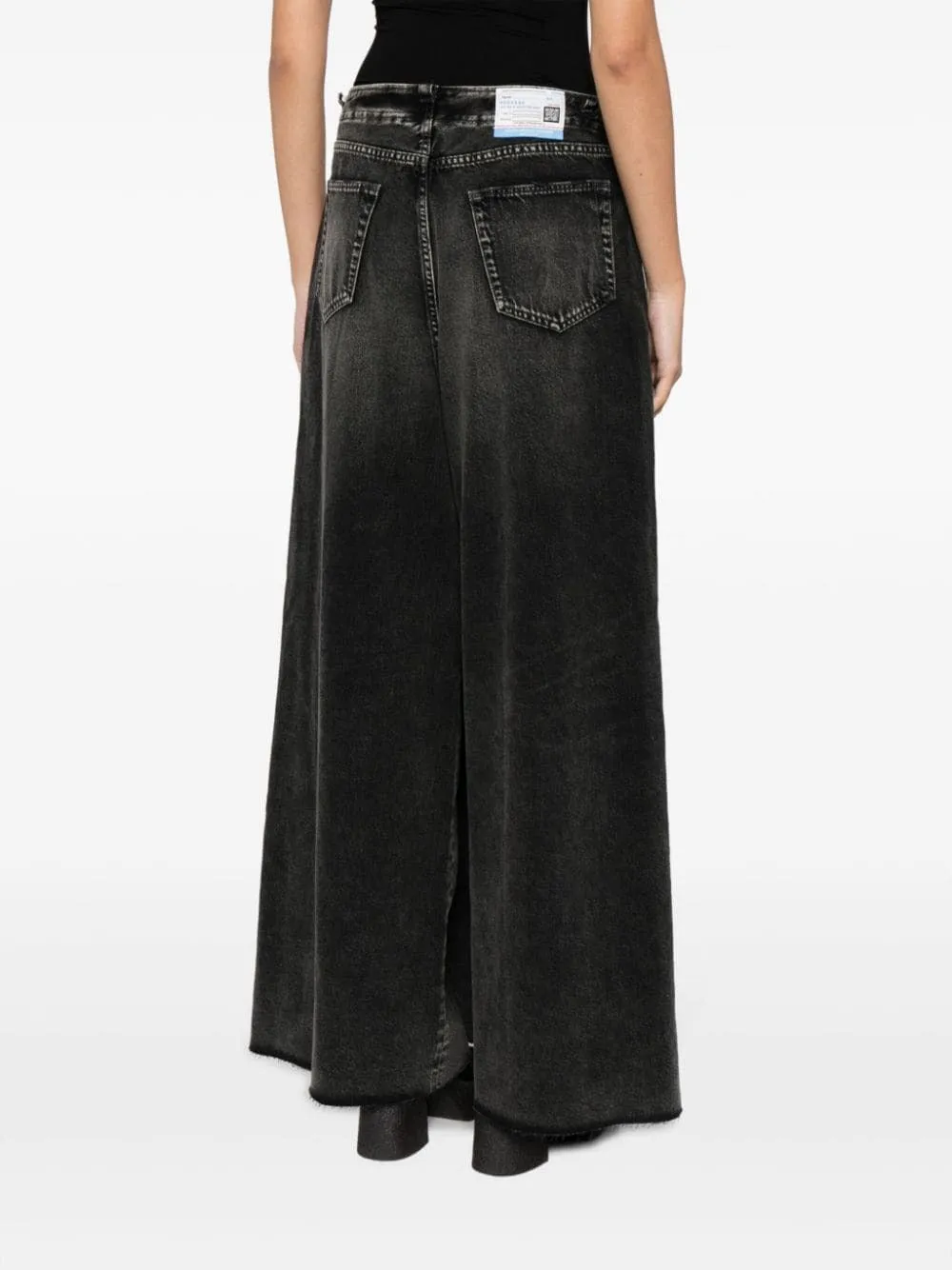 Denim Skirt Like Pants