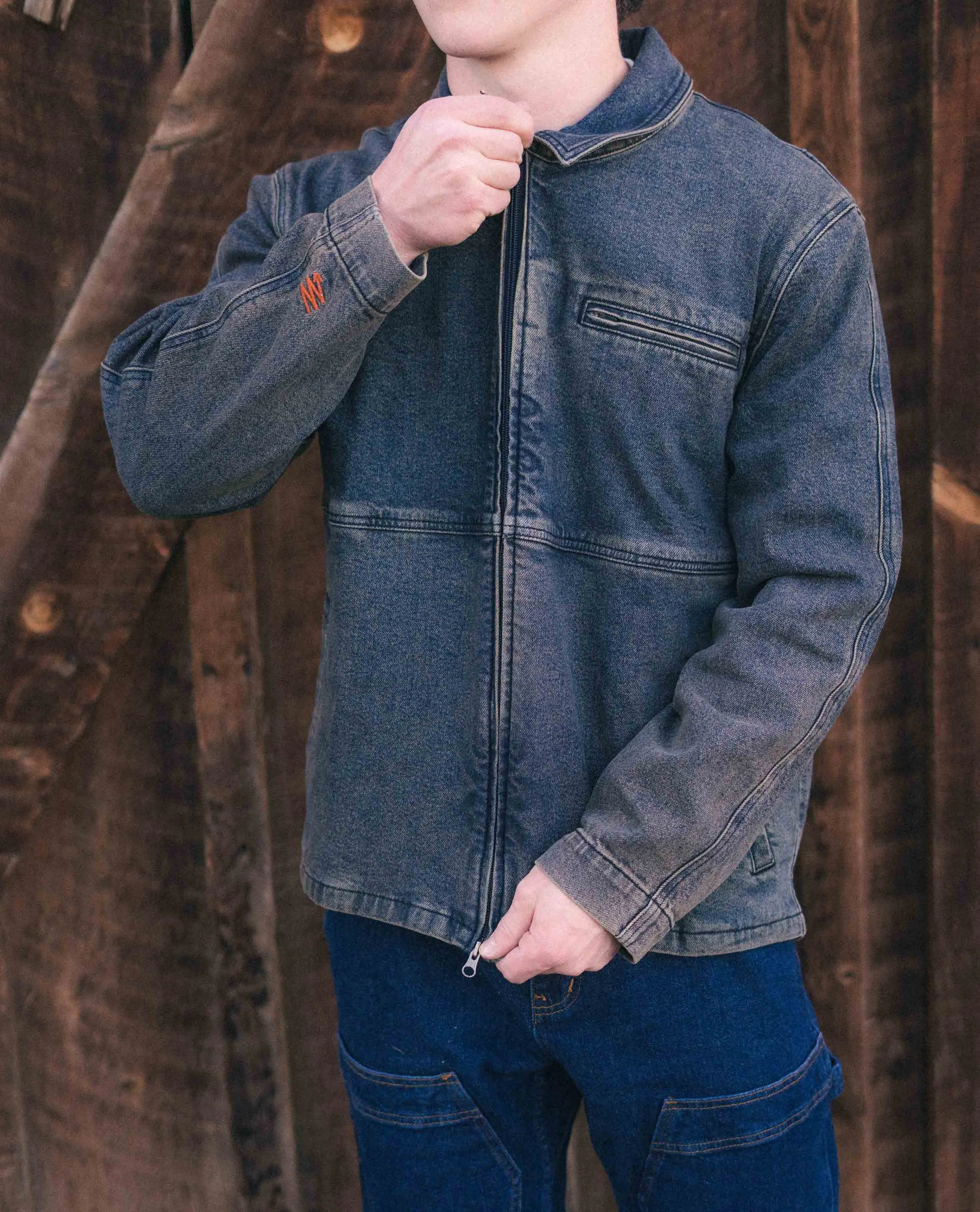 Denim Sport Utility Jacket Dirty Dave