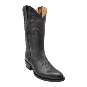 Denton Goat Classic Western Boot - Black Cherry