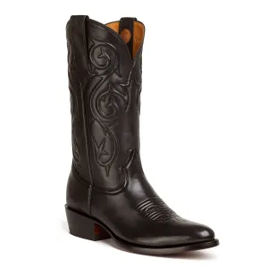 Denton Goat Classic Western Boot - Black