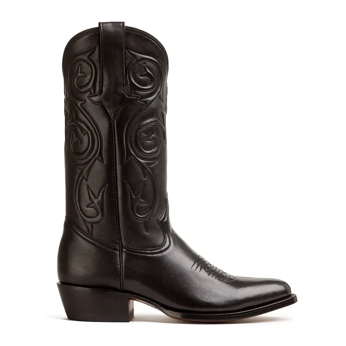 Denton Goat Classic Western Boot - Black