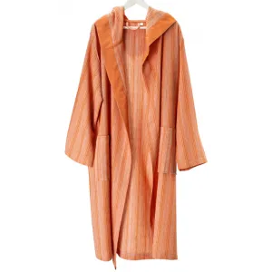 Dervis Natural Cotton Orange Bathrobe