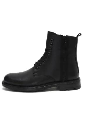 Desa lace-up boots, black