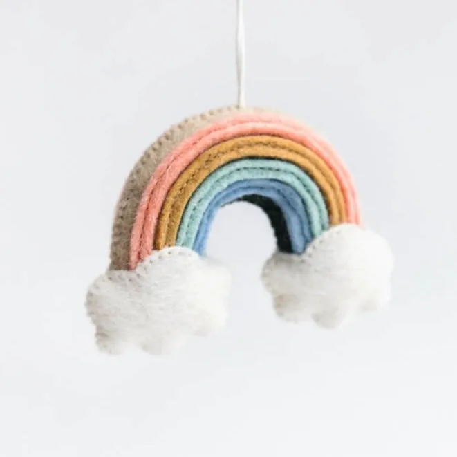 Desert Dunes Rainbow Ornament