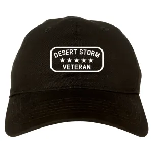 Desert Storm Veteran Mens Dad Hat Baseball Cap